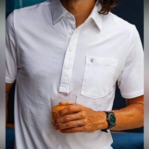 Criquet Classic White Polo Shirt